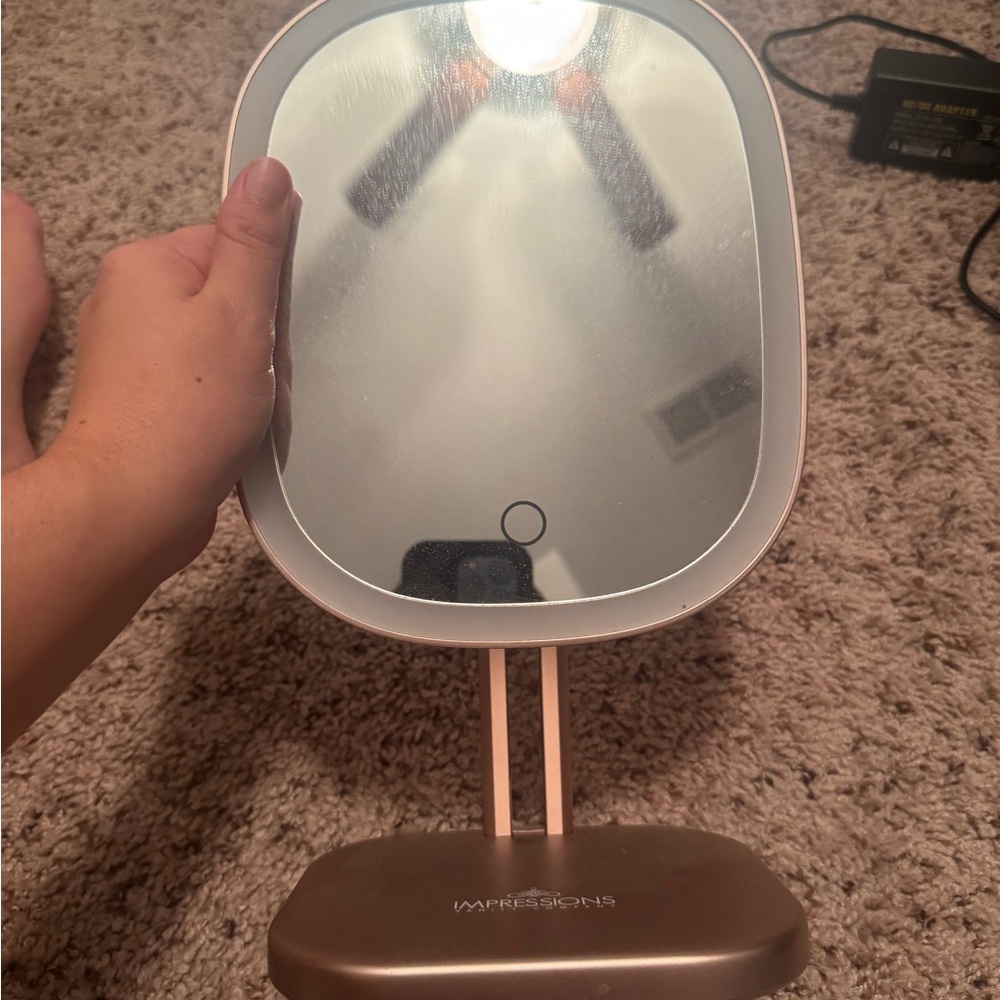 Impressions Mirror with Copper Base